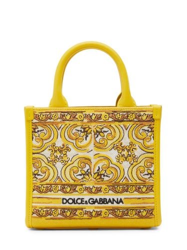 Kleine Jacquard-tasche „dg Daily“ - DOLCE & GABBANA - Modalova