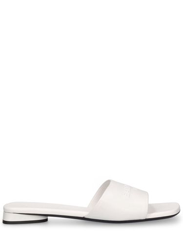 Mm Dutyfree Shiny Leather Sandals - BALENCIAGA - Modalova