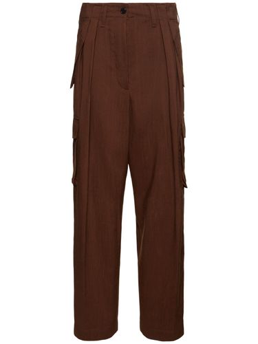 Fluid Viscose Cargo Pants - DRIES VAN NOTEN - Modalova