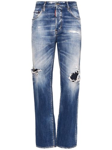 Jeans 642 In Denim Di Cotone - DSQUARED2 - Modalova