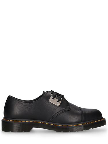 Scarpe 1461 In Pelle Con Placca In Metallo - DR.MARTENS - Modalova