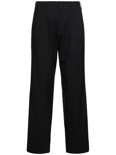 Pantaloni In Lana A Righe - COMME DES GARÇONS HOMME PLUS - Modalova