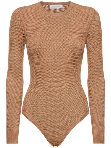 Langarm-body Aus Stretch-viskose - MICHAEL KORS COLLECTION - Modalova