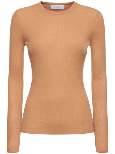 Kaschmir-pullover Mit U-ausschnitt „hutton“ - MICHAEL KORS COLLECTION - Modalova