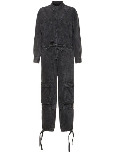 Idany Long Sleeve Cotton Jumpsuit - MARANT ETOILE - Modalova