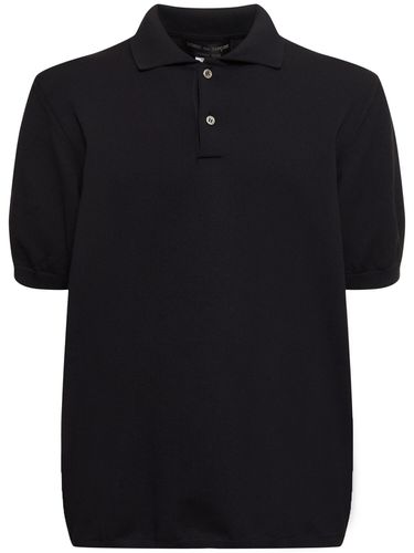 Polo Doppia In Cotone - COMME DES GARÇONS HOMME PLUS - Modalova