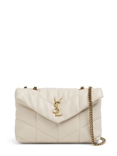 Borsa Puffer Toy In Pelle Trapuntata - SAINT LAURENT - Modalova