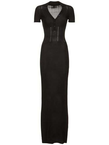 La Robe Yauco Knit Midi Polo Dress - JACQUEMUS - Modalova