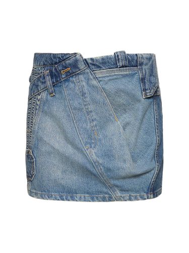 Patchwork Denim Mini Skirt - MARC JACOBS - Modalova