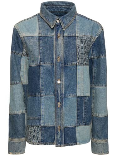 Camicia In Denim Patchwork - MARC JACOBS - Modalova