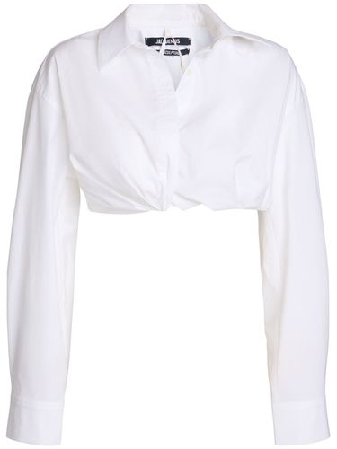 Camicia La Chemise Bahia Courte In Popeline - JACQUEMUS - Modalova