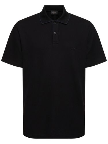 Camiseta Polo De Algodón Piqué - BRIONI - Modalova