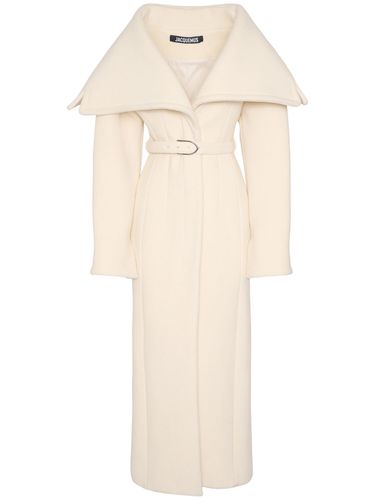 Le Manteau Caruso Wool Long Coat - JACQUEMUS - Modalova