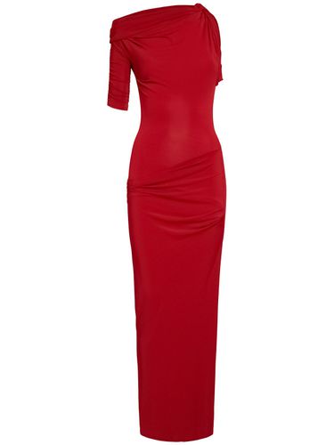 La Robe Drapeado Jersey Midi Dress - JACQUEMUS - Modalova