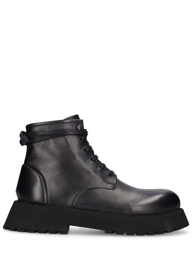 Botas Micarro De Piel Con Cordones - MARSELL - Modalova