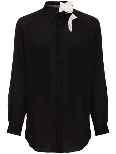 A-unfixed Shirt - YOHJI YAMAMOTO - Modalova