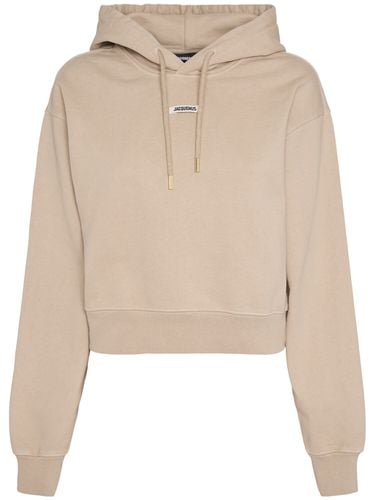 T-shirt Aus Baumwolle „le Hoodie Gros Grain“ - JACQUEMUS - Modalova