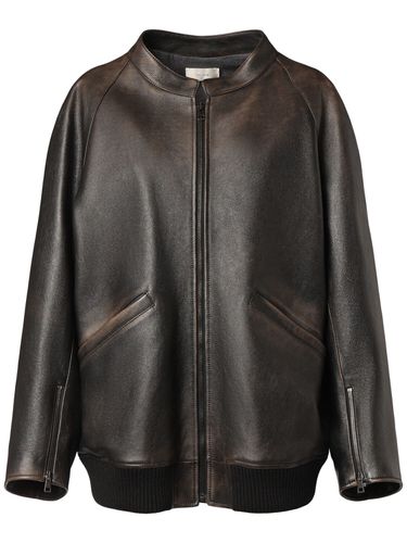 Chaqueta Bomber De Piel - THE ROW - Modalova