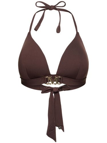 Top Triangular De Bikini De Jersey - MAX MARA - Modalova