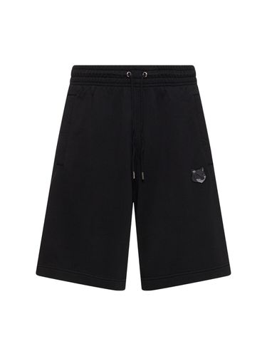 Bold Fox Head Patch Oversize Jog Shorts - MAISON KITSUNÉ - Modalova