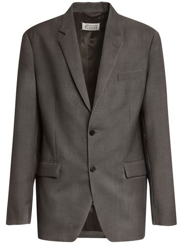 Blazer Aus Woll/mohairmischung - MAISON MARGIELA - Modalova