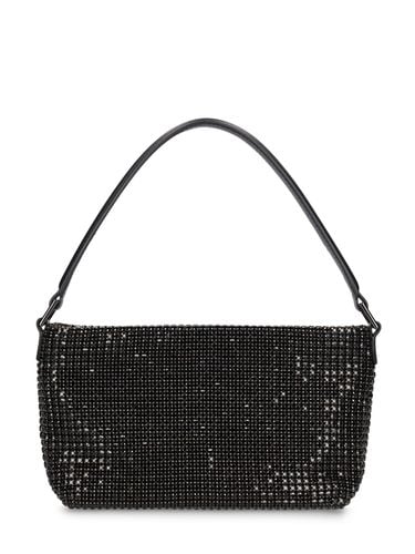 Small Hobo Diamante Shoulder Bag - SELF-PORTRAIT - Modalova