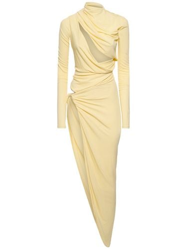 Framed Draped Cutout Dress - CHRISTOPHER ESBER - Modalova