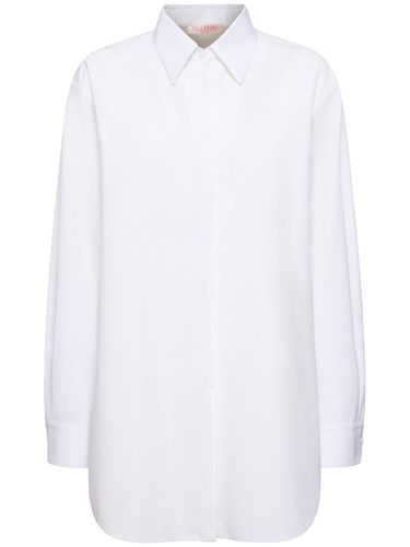 Poplin Shirt - VALENTINO - Modalova