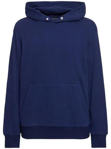 Kapuzensweatshirt Aus Baumwolle Und Kaschmir - ZEGNA - Modalova