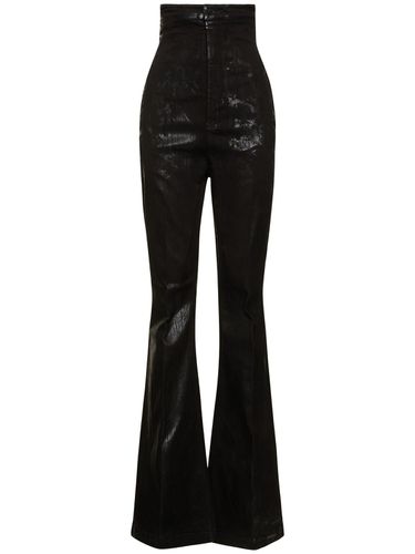 Beschichtete Baumwollhose „dirty Bolan“ - RICK OWENS - Modalova