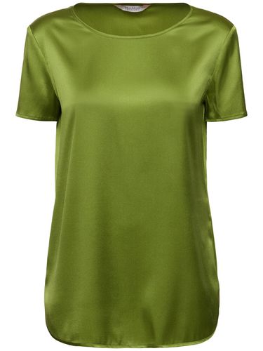 T-shirt Aus Seidensatin „cortona“ - MAX MARA - Modalova