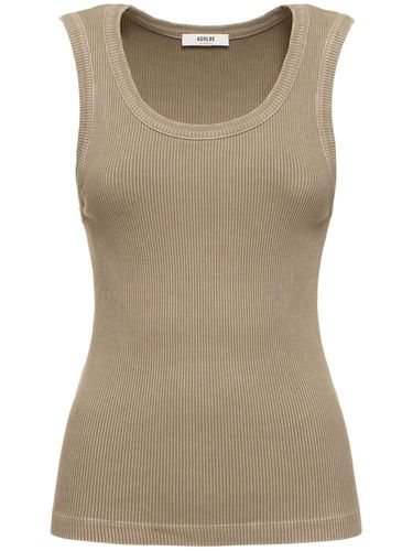 Tanktop Aus Baumwolle „poppy“ - AGOLDE - Modalova