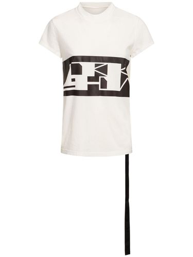 Camiseta De Algodón Jersey - RICK OWENS DRKSHDW - Modalova