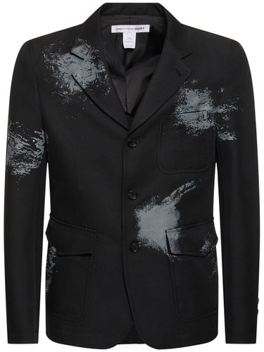 Einreihiger Blazer Aus Twill - COMME DES GARÇONS SHIRT - Modalova