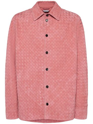 Camisa De Ante Intrecciato - BOTTEGA VENETA - Modalova