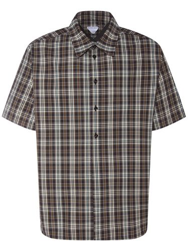 Checked Cotton Shirt - BOTTEGA VENETA - Modalova