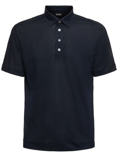 Pure Linen Polo - ZEGNA - Modalova