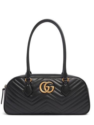 Bolso Gg Marmont De Piel Con Asa - GUCCI - Modalova