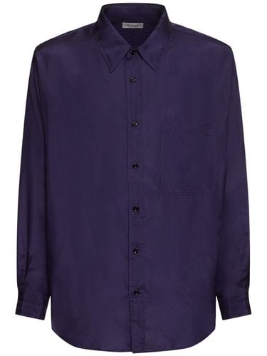 Loose Silk Twill Shirt - LEMAIRE - Modalova