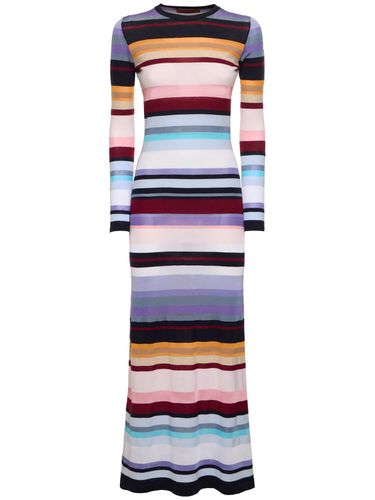 Vestito In Maglia Di Misto Lana A Maniche Lunghe - MISSONI - Modalova