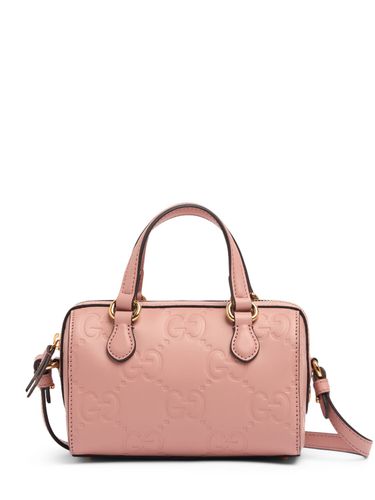 Bolso De Mano Super Mini Gg De Piel - GUCCI - Modalova