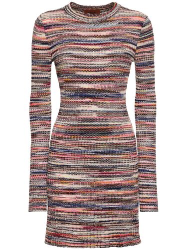 Langarm-minikleid Aus Viskosestrick - MISSONI - Modalova