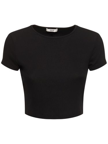 Camiseta De Jersey De Modal - AGOLDE - Modalova