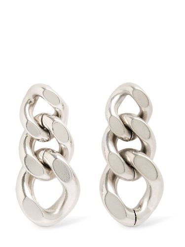 Small Chain Pendant Earrings - JIL SANDER - Modalova