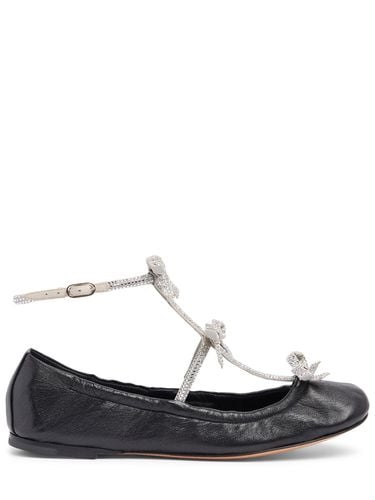 Mm Caterina Leather Ballerina Flats - RENÉ CAOVILLA - Modalova