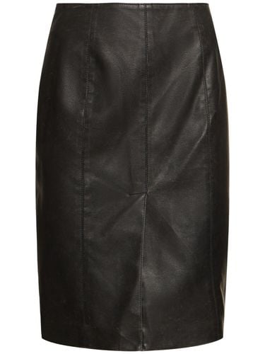 Viscose Blend Midi Skirt - MSGM - Modalova