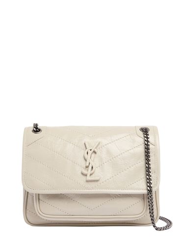 Baby Niki Vintage Leather Shoulder Bag - SAINT LAURENT - Modalova