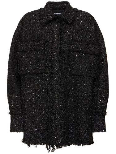 Hemdjacke Aus Tweed - MSGM - Modalova