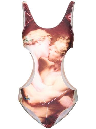 The Kiss Lycra One Piece Swimsuit - VIVIENNE WESTWOOD - Modalova