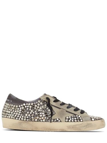 Mm Hohe Sneakers Aus Nappaleder "super-star" - GOLDEN GOOSE - Modalova